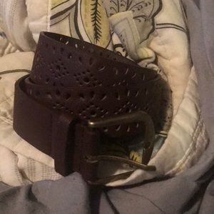 Torrid brown faux leather belt